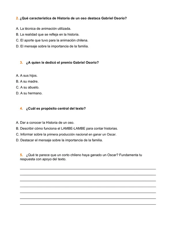 Comprensión lectora