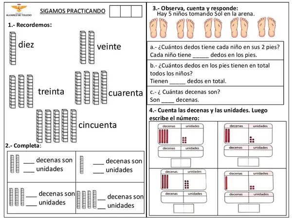 UNIDADES Y DECENAS