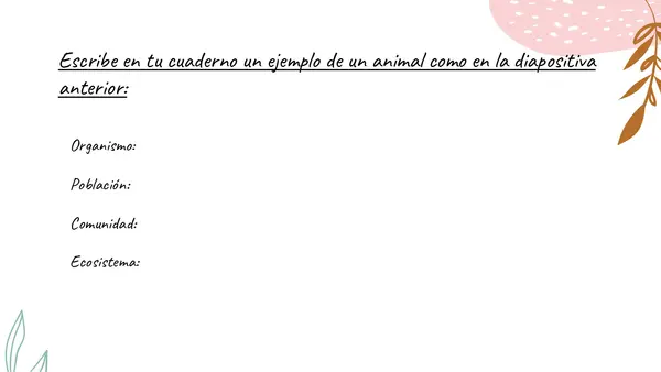 La vida en los ecosistemas 4° básico