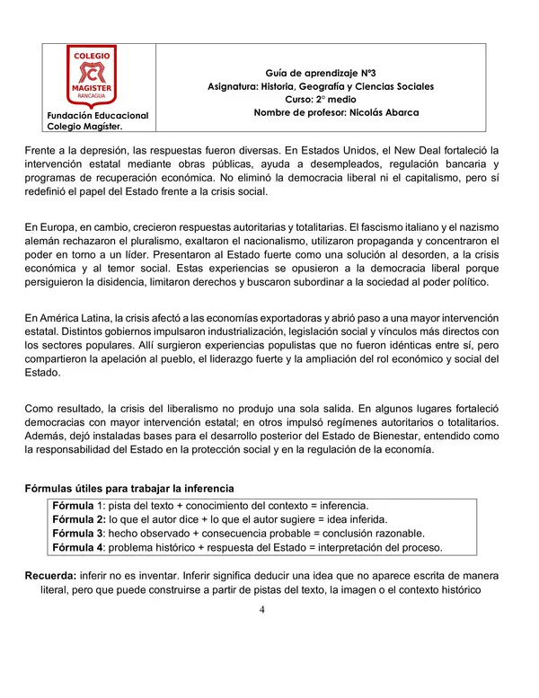Crisis del liberalismo-crisis del 29-totalitarismo