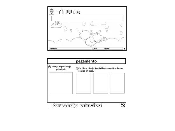 Flip book Los sueños de Humberto. 