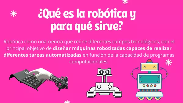 ¿Qué es la robótica y para que sirve?