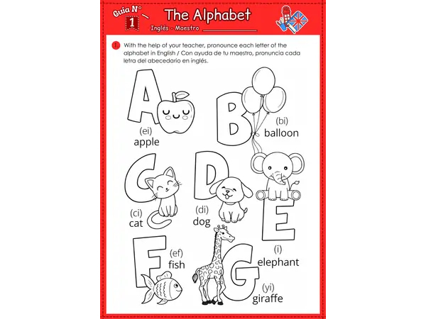 The alphabet