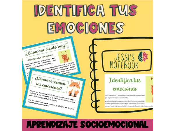 Aprendizaje socioemocional – Identifica tus emociones básicas