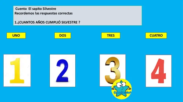 CUENTO: EL SAPITO SILVESTRE (PPT COMPRENSIÓN LECTORA)