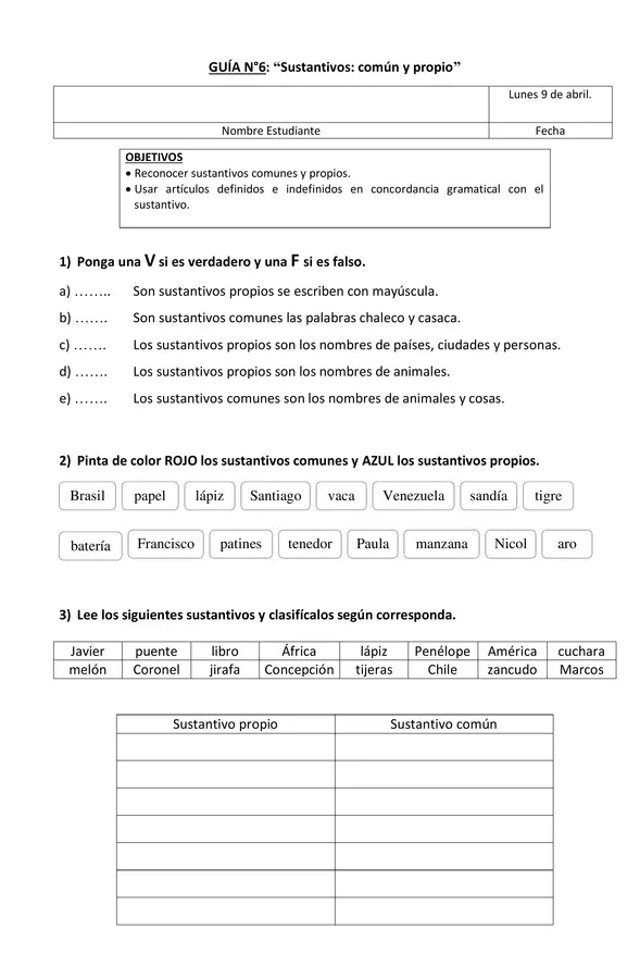 Adjetivos calificativos y género | profe.social