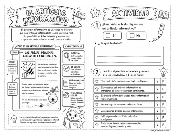 Textos no literarios 2°básico