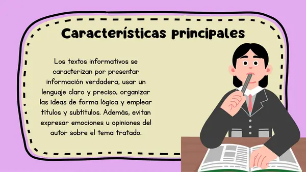 Los textos informativos 