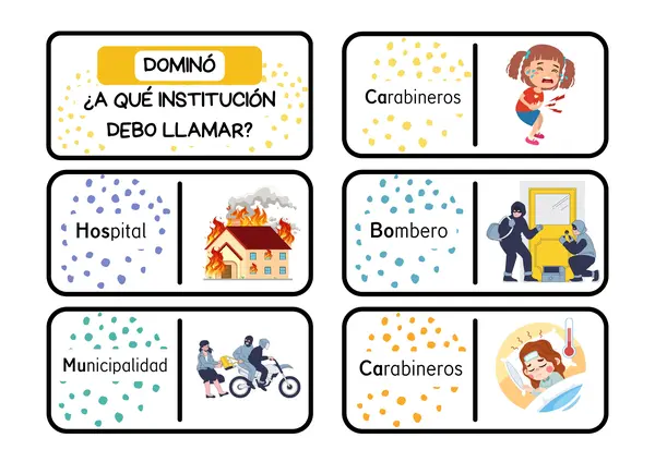 Dominó Las intituciones y su función