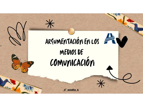 Argumentación en los medios de comunicación 2°medio