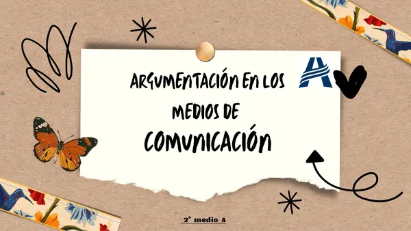 Argumentación en los medios de comunicación 2°medio