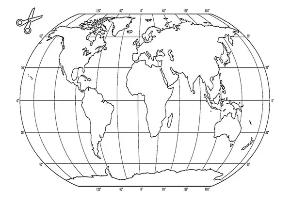 Mapa de localización matemática 