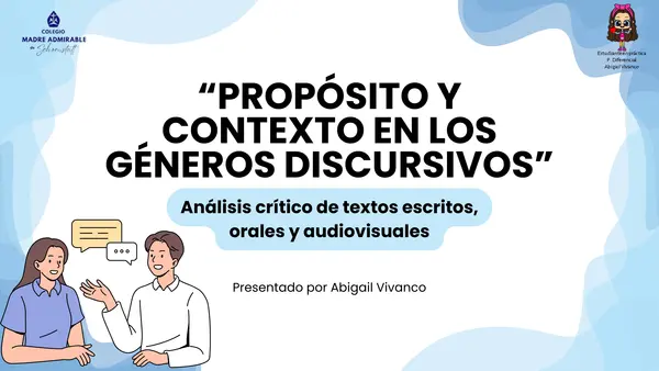 🚀 ¡Clase Lista: Análisis Crítico de Propósito y Contexto!