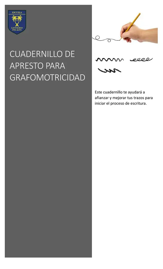 Apresto de grafomotricidad
