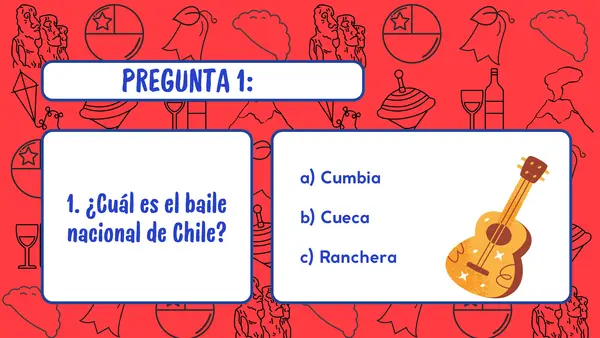TRIVIA FIESTAS PATRIAS CHILE NIVEL 1
