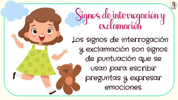 Signos de interrogación y exclamación
