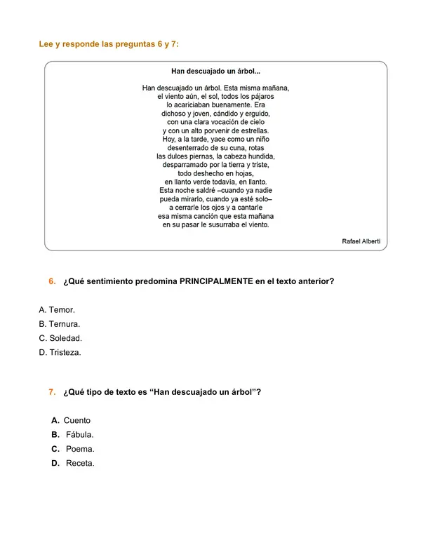 Comprensión lectora