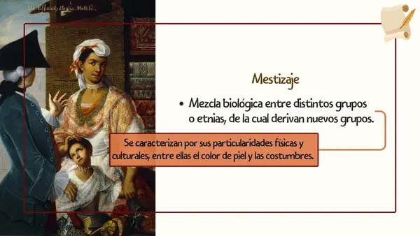 Mestizaje y sociedad de castas