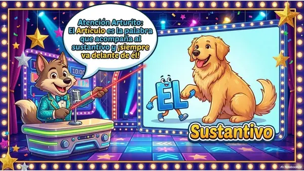 Artículos definidos e indefinidos 2° Básico