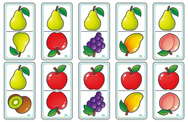 Dominó de frutas 