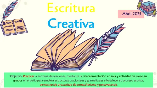 Escritura creativa mediante imagenes