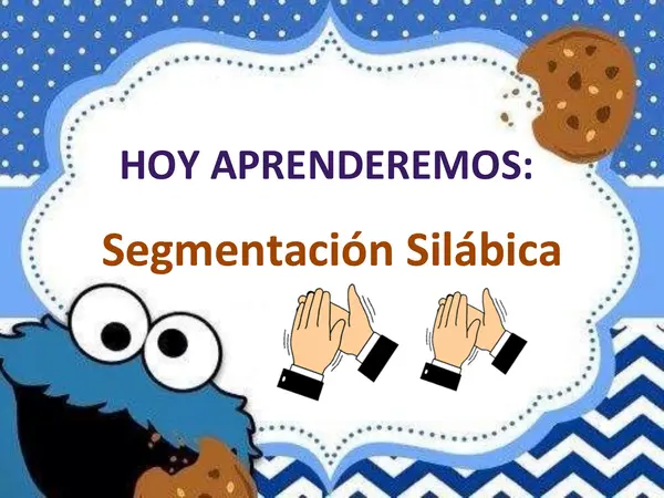 SEGMENTACIÓN SILÁBICA ALIMENTOS