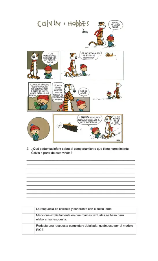 7mo/8vo: Inferir en textos multimodales y narrativos  - Preguntas tipo SIMCE