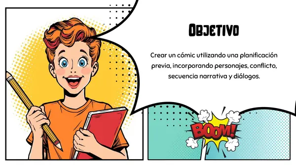 CREACION DE UN COMIC SEXTO BASICO