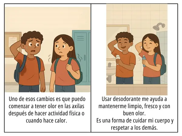 Historia social "uso desodorante"