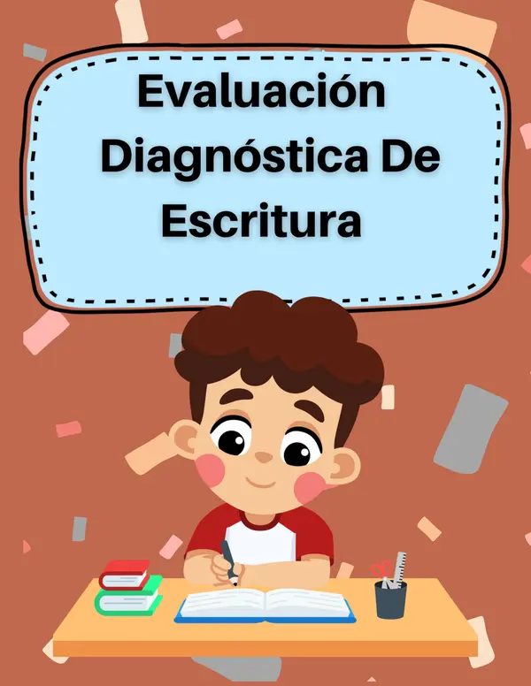 Evaluación Diagnostica de escritura 