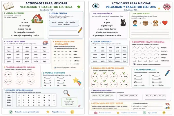 velocidad y exactitud lectora