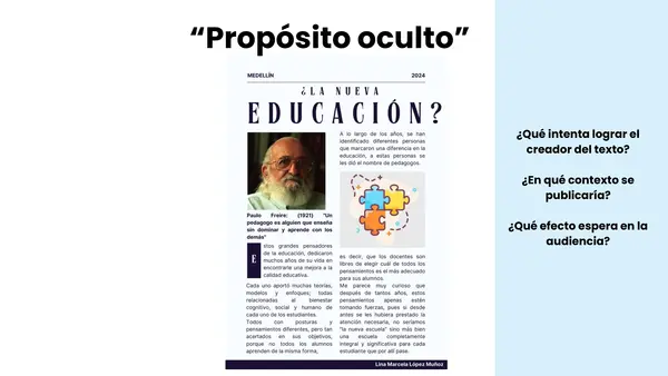 🚀 ¡Clase Lista: Análisis Crítico de Propósito y Contexto!
