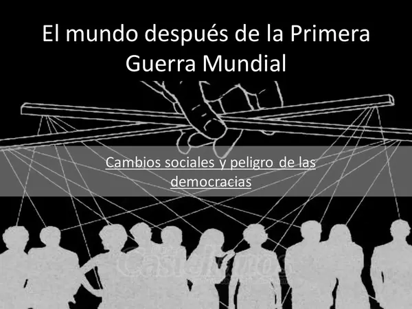 La crisis del 29 y Totalitarismos