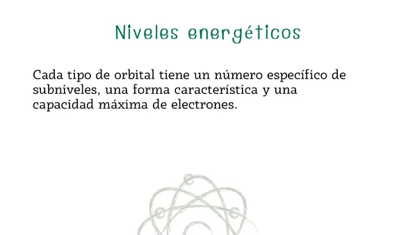 Configuración Electrónica, Química