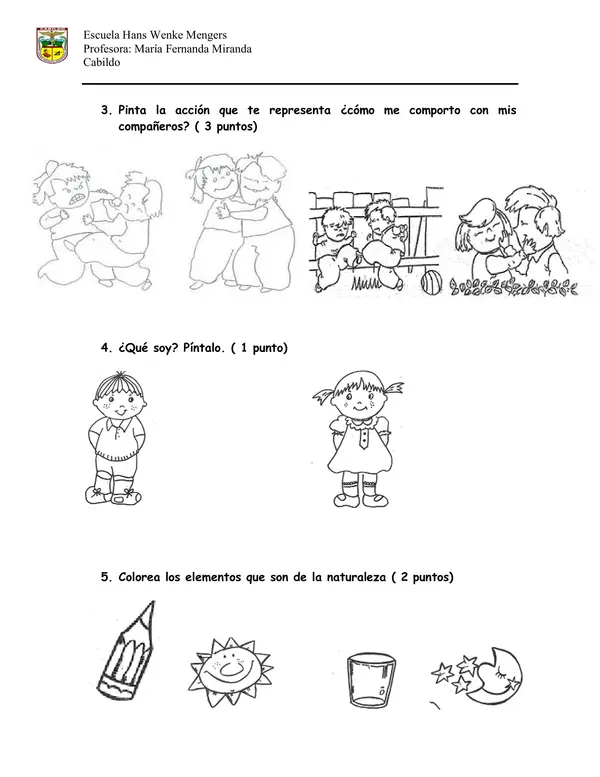 Evaluacion diagnostica religion