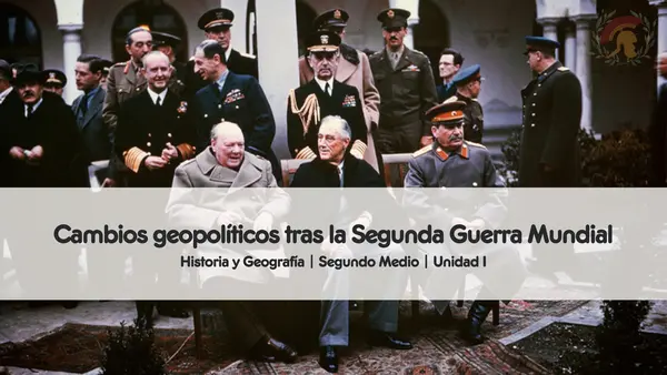 Cambios geopolíticos tras la Segunda Guerra Mundial | Segundo medio