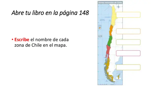 Zonas y regiones de Chile