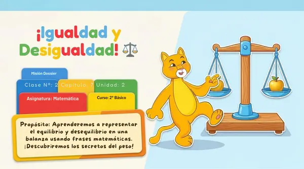 Clase 2 Capítulo 7 Unidad 2 "Igualdad y desigualdad" 2° Básico