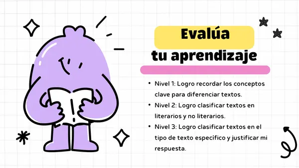 Tipologías textuales - Presentación interactiva en canva