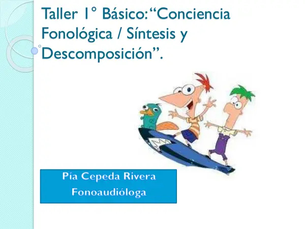 análisis y síntesis fonémica (conciencia fonológica)