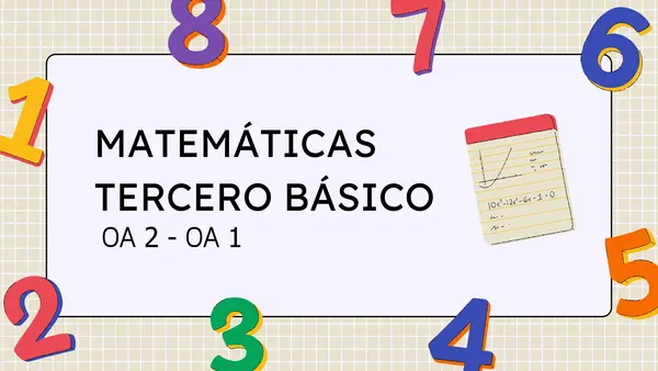 Matemáticas OA 1 y OA2