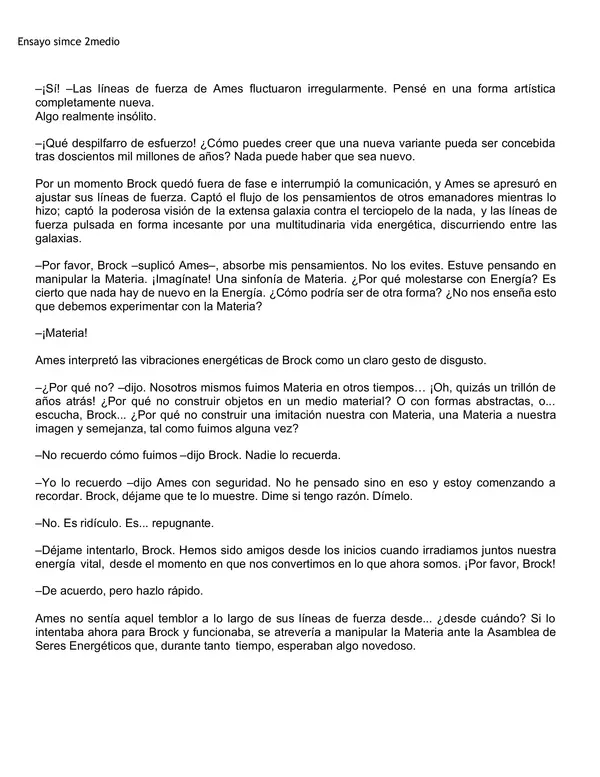 OFERTA 📚 Pack: 2 Ensayos SIMCE de Lectura – 2° Medio
