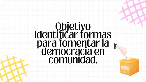 ¿Cómo podemos fomentar la democracia?