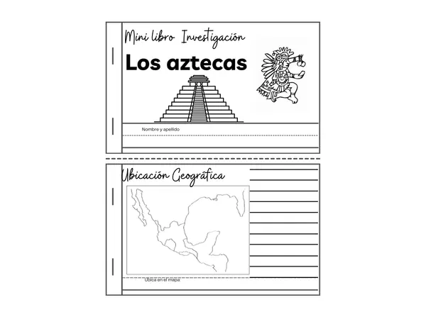 Mini libro de investigación Los Aztecas 