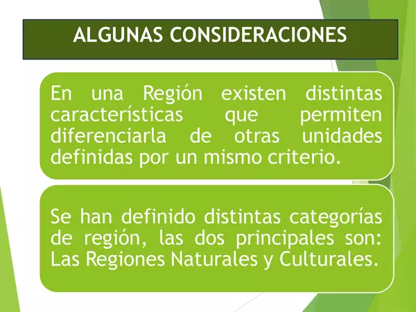 Presentacion _REGIONES_NATURALES_Y_CULTURALES, OCTAVO BASICO, HISTORIA