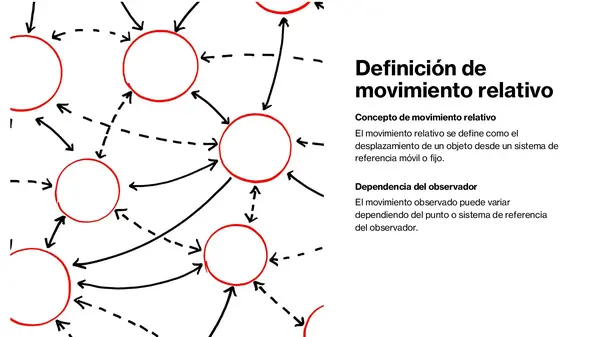El movimiento relativo