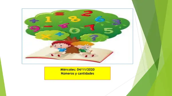 NUMEROS Y CANTIDADES 