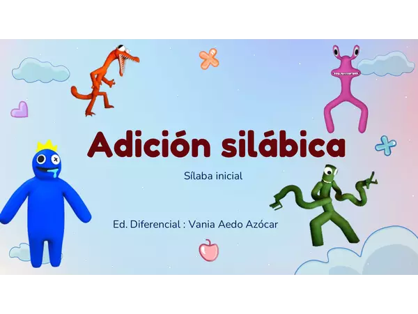 ADICION SILABICA -SILABA INICIAL
