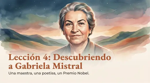 Lección 4 "Descubriendo a Gabriela Mistral" Parte 3 Lectura Expresiva Método Matte
