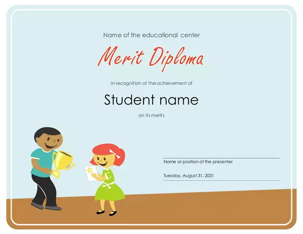 Merit Diploma
